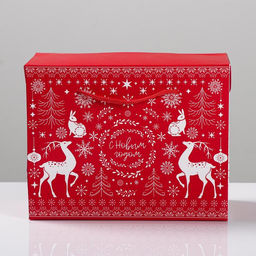 Пакеткоробка Волшебство праздника, 23 18 11 см - Дарите счастье фото 3