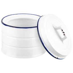 Банка д/хранения 300 мл 10*10*10 см Rustique collection + крышка, круглая - Elan gallery фото 3