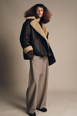 ZW COLLECTION DOUBLE-FACED JACKET - Zara фото 6