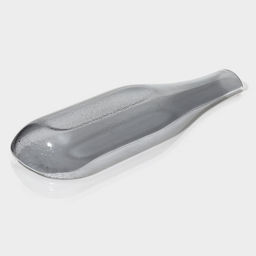 Блюдо сервировочное Magistro «Авис», 32.5×9.5×4 см, стекло, серое