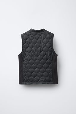 QUILTED COMBINED EQUESTRIAN WAISTCOAT - Zara фото 2