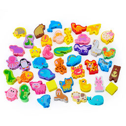 Шнуровка "В мире животных" 42 предмета