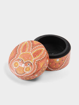 Шкатулка Кролик, 12?12?7 см, дерево