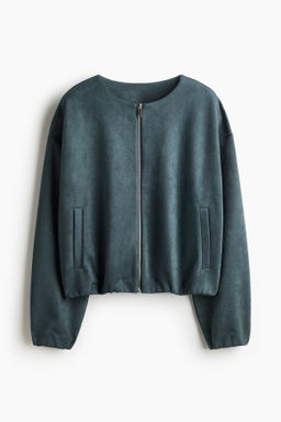 Chaqueta oversize de punto