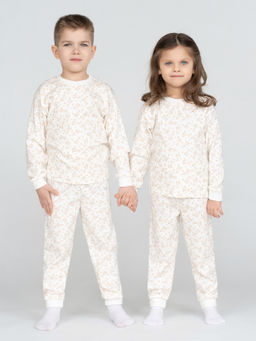 Пижама детская молочнаяжирафы