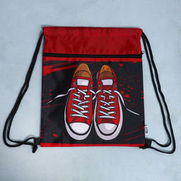 Сумка для обуви Кеды, 2 секции, 41х31 см - Artfox study фото 8