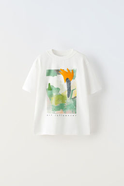 FLOCK PRINT T-SHIRT