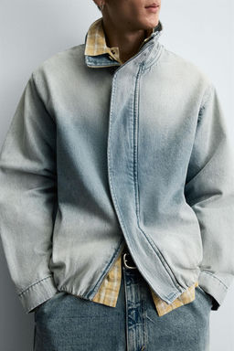 WASHED DENIM JACKET - Zara фото 5