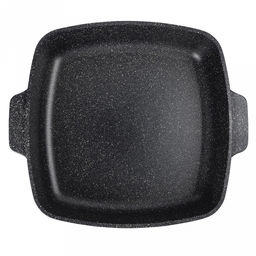 Противень с антипригарным покрытием 32х32х7см "Гранит", s0,4см, литые ручки (Россия)