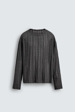 OPENWORK KNIT T-SHIRT - Zara фото 6