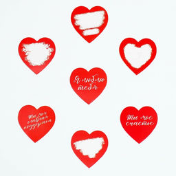 Гирлянда с прищепками и пожеланиями-валентинками Моей половинке, 7 штук - Simaland фото 5