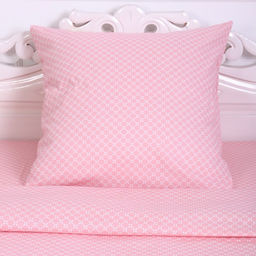 Постельное бельё 1,5сп Вестерн пудровый, 150х210см, 150х210см, 70х70 см, бязь, 120 г/м, 100% хлопок - Атра фото 2