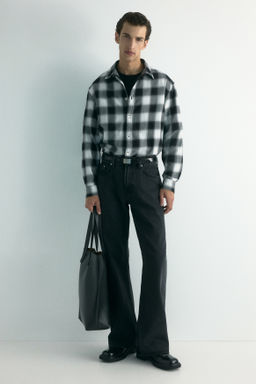 Camisa de franela Relaxed Fit - H&m фото 4
