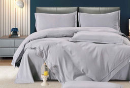 КПБ Boris Бархатный Сатин однотонный BORBSO007 1.5 спальный