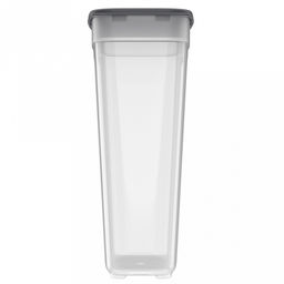 Контейнер для сыпучих продуктов 1,8л, 17х8,5х20,5см, полипропилен, графит (Россия) - Домашняя мода фото 6