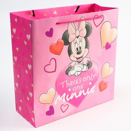 Пакет ламинированный, 30 х 30 х 12 см There's only one Minnie, Минни Маус - Disney фото 2