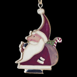 Цена за 1 шт. Украшение ErichKrause Decor Дед Мороз 8см, дерево