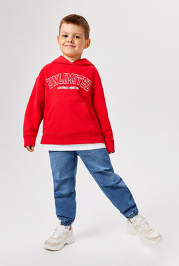 ACOOLA / Брюки джинсовые (утепленные) детские для мальчиков Abrams синий фото 9