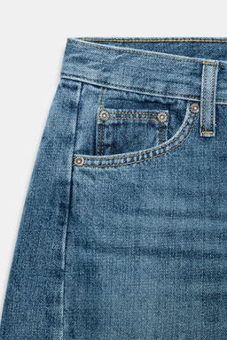 JEANS ZW COLLECTION ANKLE RELAXED TIRO MEDIO / Azul medio - Zara фото 6