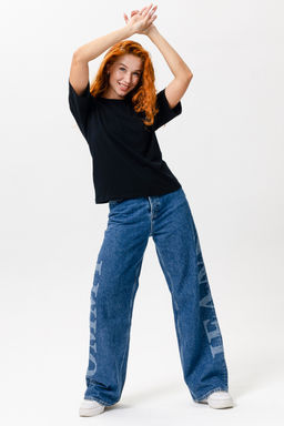 Футболка оверсайз женская 14415/1