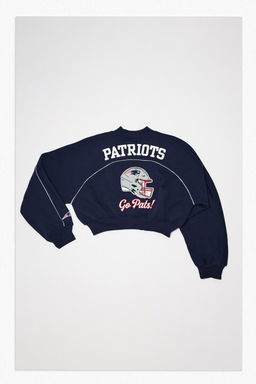 NFL PATRIOTS CROPPED SWEATSHIRT