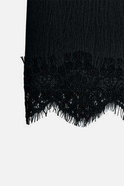 SKORT WITH LACE HEM - Zara фото 15