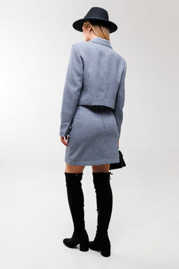 Жакет AmberA 1042Т синий  фото 3