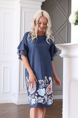 Платье П3-3586 - Wisell фото 10