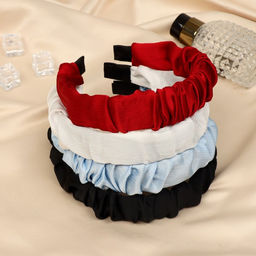 Ободок для волос «Каролин», классика, 3 см, МИКС