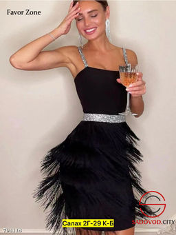 Платье женское с открытыми плечами - Bruno фото 2