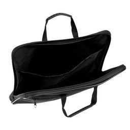 Папка с ручками текстильная А4, Calligrata «Офис», для бумаг, для офиса, 365×290×30 мм, 1Ш41, черная