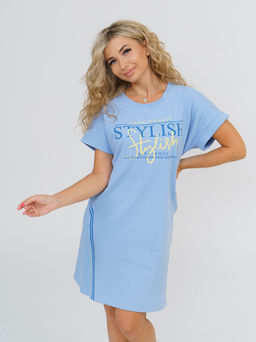 876 Платье "Голубой"