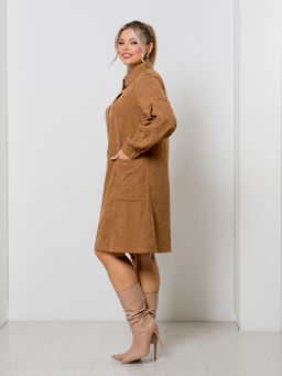 Платье 1374 из эластичного микровельвета - Novita фото 22