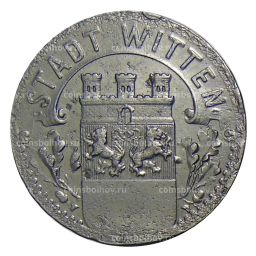 Монета 50 пфеннигов 1919 года Германия  Нотгельд  Виттен