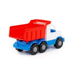 Гоша, автомобиль-самосвал (бело-синий) - Полесье фото 4