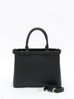 Сумка женская кожаная 3167PE black Polina&Eiterou  в Новосибирске