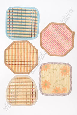 Подставка под горячее (6 шт) в ассортименте