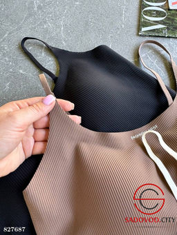 Топ женский однотонный