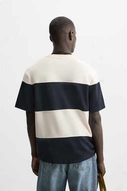COMPACT PIQUE T-SHIRT - Zara фото 3