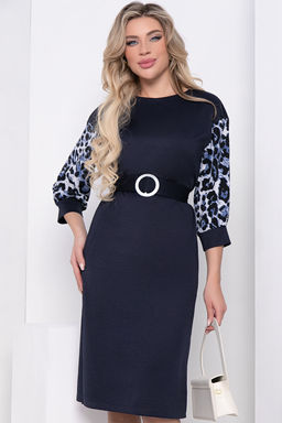 Платье Чио-Чио-Сан (темно-синее) П8559