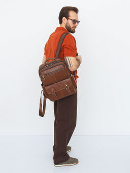 Рюкзак 3926Z brown Zinimsk