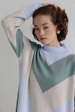 10344 Свитер мятно-голубой - Martichelli фото 4