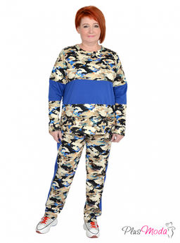 Брюки Модель №1123 размеры 44-84 - Plusmoda фото 8