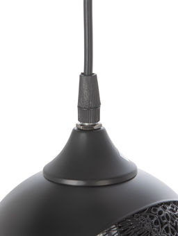 Светильник подвесной N6483/1HQ, 1х60Вт, E27, чёрный