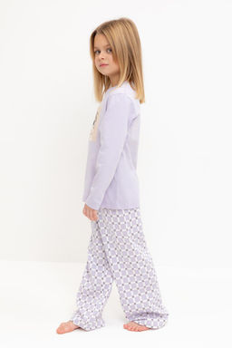 К 1623/лепесток орхидеи,мозаика пижама для дев