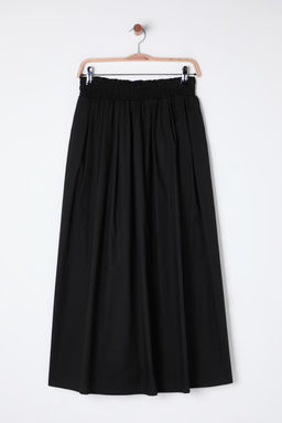 TRENDYOLMILLA Beyaz Klos Maxi Beli Lastikli Dokuma Etek TWOSS25ET00017 фото 11