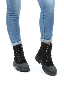 04-297-1M BLACK Ботинки зимние женские - No name фото 19