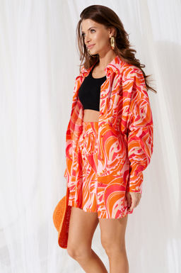 Комплект 2х предметный( блузка+шорты) - Elletto фото 3