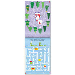 Блокнот IQ новогодний Лабиринты и путаницы, 36 стр. - Буква-ленд фото 3