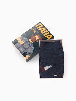 Носки мужские Папа может, набор 2 пары, размер 41-44 (27-29 см)